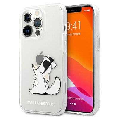 Karl Lagerfeld Choupette Fun - Etui iPhone 13 Pro Max (przezroczysty) KLHCP13XCFNRC