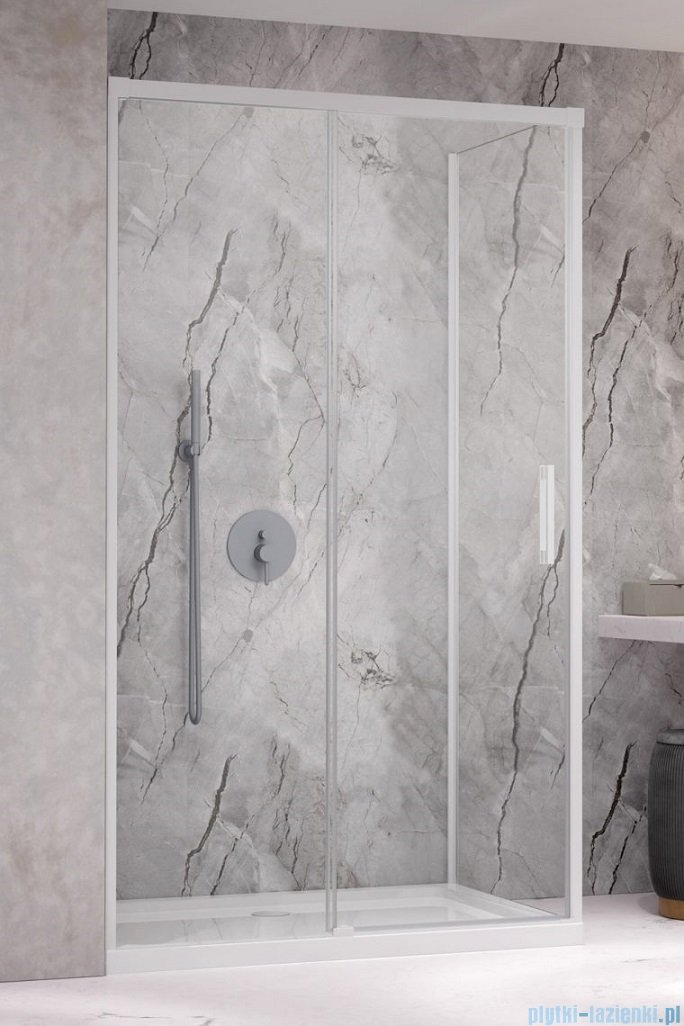 Radaway Idea White Kdj kabina 140x110cm lewa szkło przejrzyste 387044-04-01L/387053-04-01R