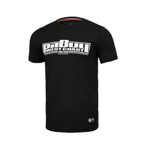 Pit Bull T-shirt Koszulka Slim Fit Classic Boxing Black