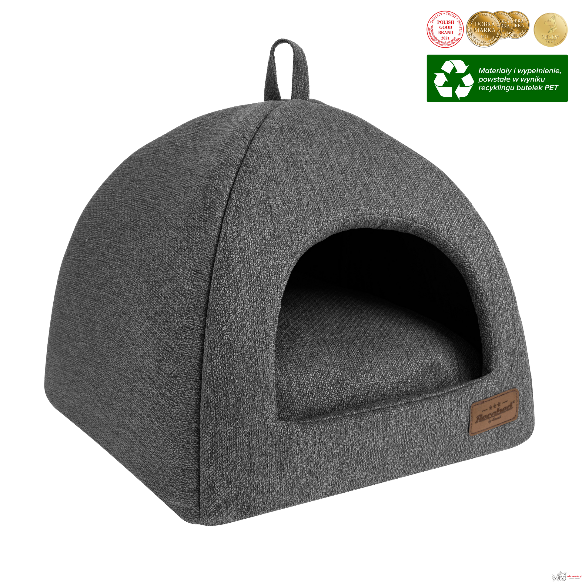 Budka Harmony ciemny szary (S 40 x 40 x 30 cm)