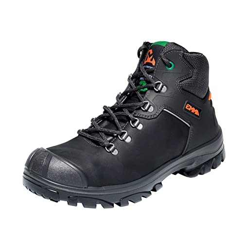 Emma Safety Footwear Himalajskie buty przemysłowe, uniseks, czarne, rozmiar 35 EU, czarny, 35 EU