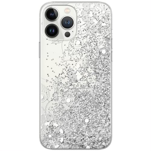 ERT GROUP etui na telefon Apple Iphone XS Max, case oryginalny i oficjalnie licencjonowany przez Babaco, wzór Mandalas 003, optymalnie dopasowane, z efektem płynnego brokatu