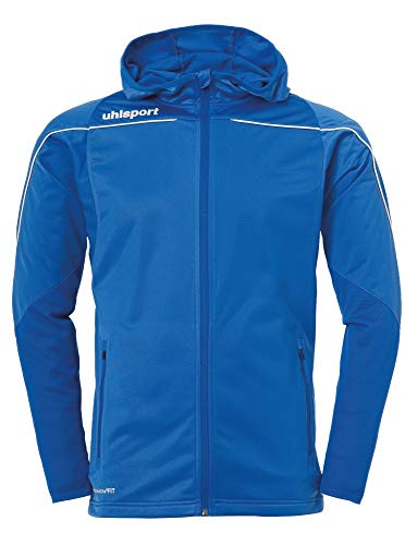 uhlsport STREAM 22 TRACK HOOD kurtka męska, kolor lazurowy/biały, S