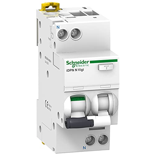 Schneider Electric Wyłącznik różnicowoprądowy iDPN N Vigi 1p+N 13A 30mA typu A A9D56613 A9D56613