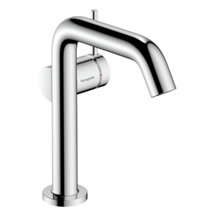 HANSGROHE 73341000 Tecturis S Jednouchwytowa bateria umywalkowa 150 Fine, CoolStart bez kompletu odpływowego Chrom