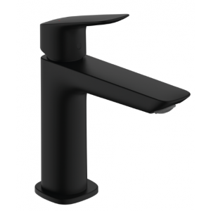 HANSGROHE 71253670 Logis Jednouchwytowa bateria umywalkowa 110 Fine bez kompletu odpływowego Czarny Matowy