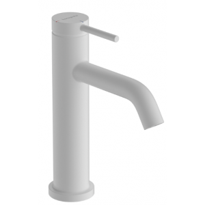 HANSGROHE 73314700 Tecturis S Jednouchwytowa bateria umywalkowa 110 CoolStart z kompletem odpływowym Biały Matowy