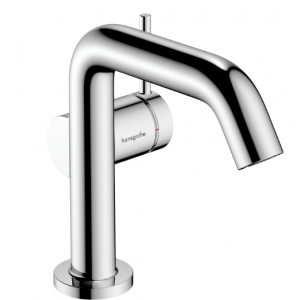 HANSGROHE 73323000 Tecturis S Jednouchwytowa bateria umywalkowa 110 Fine, CoolStart z kompletem odpływowym Chrom