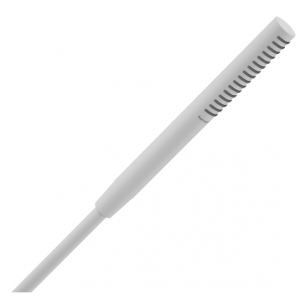 HANSGROHE 24126700 Pulsify S Główka prysznicowa 100 1jet EcoSmart+, Slim Biał Matowy