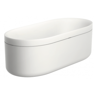 AXOR 42005340 AXOR Suite Basins & Bathtub Wanna 1900/850 Czarny Chrom Szczotkowany