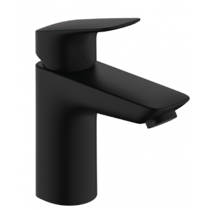 HANSGROHE 71100670 Logis Jednouchwytowa bateria umywalkowa 100 z kompletem odpływowym Czarny Matowy