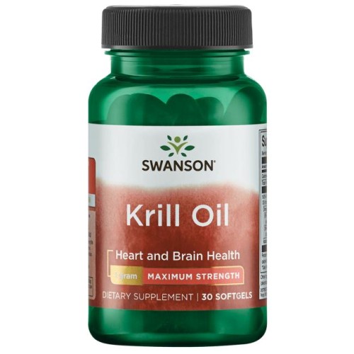 SWANSON Krill Oil 1g - (30 kap)