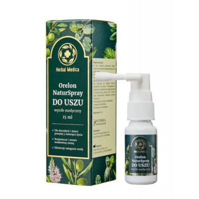 HERBAL MONASTERIUM Herbal Medica Orelon NaturSpray DO USZU 15 ml