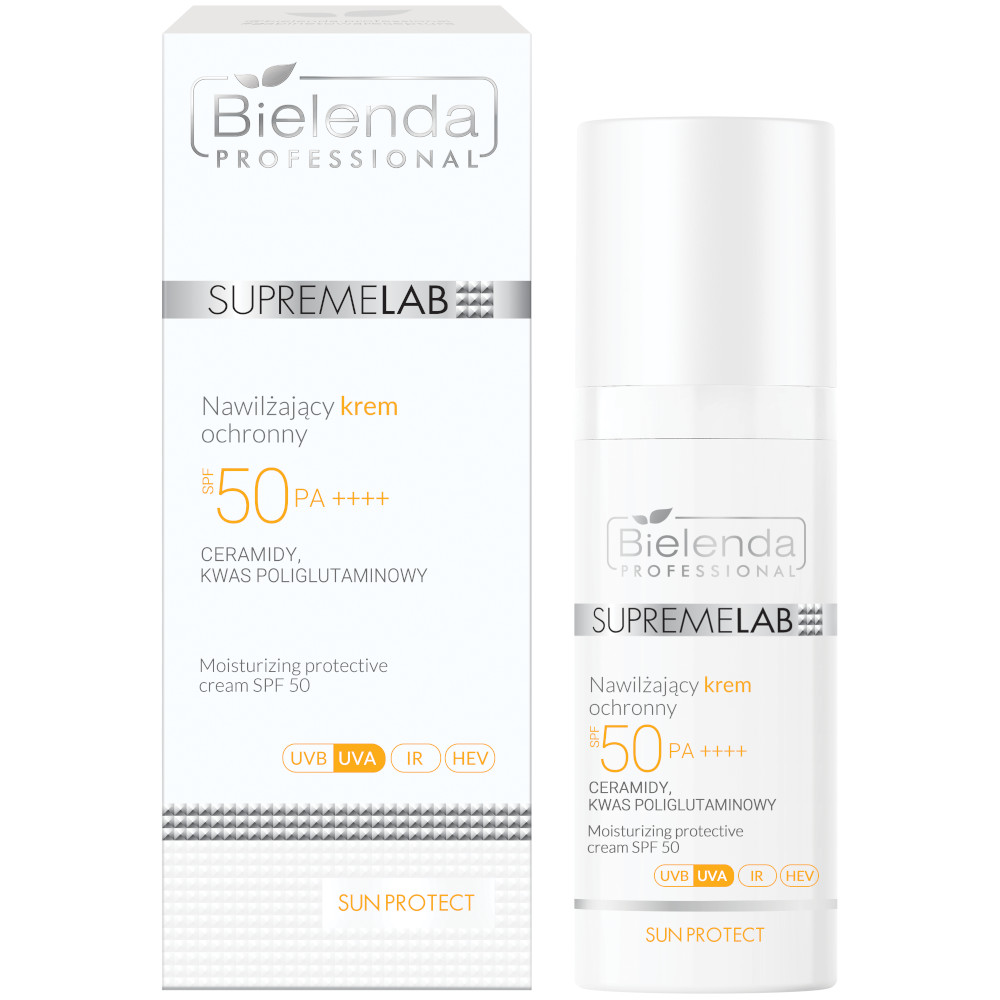 Bielenda Professional Sun Protect, nawilżający krem ochronny SPF 50, 50ml