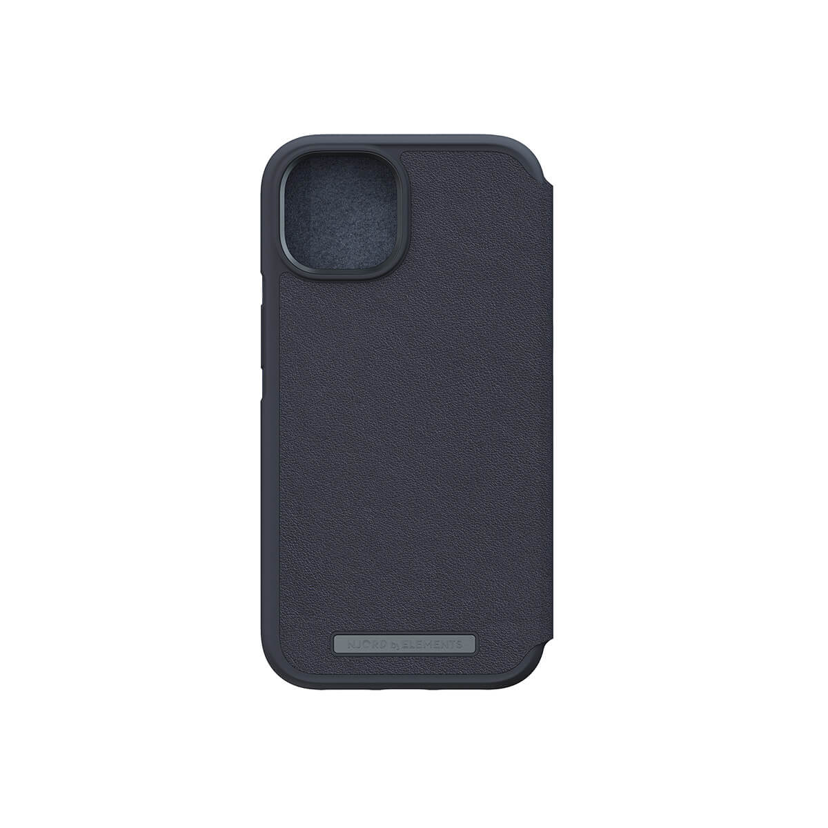 Njord byELEMENTS Etui z MagSafe do iPhone 14 z prawdziwej skóry, Wallet - Czarne