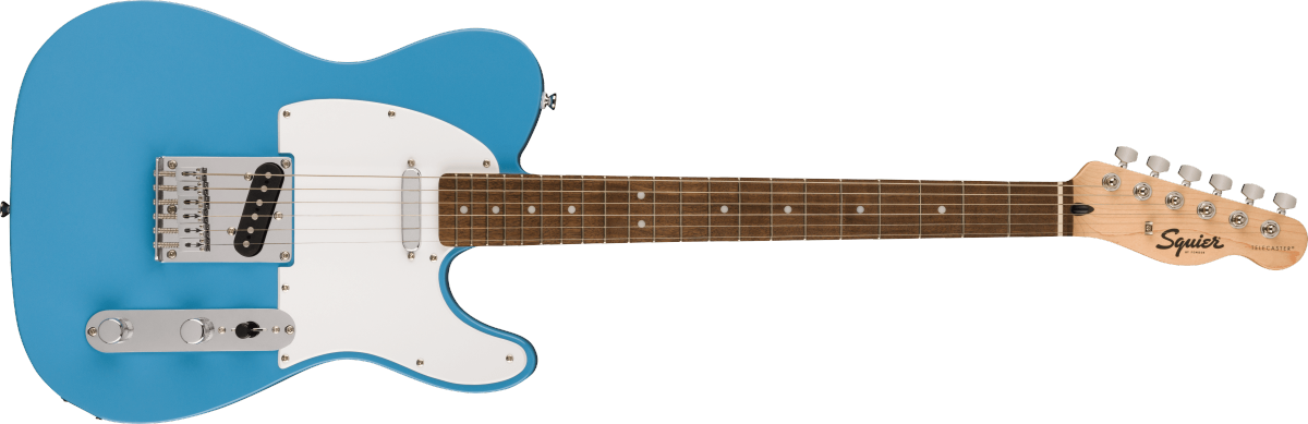 Squier Sonic Telecaster Laurel Fingerboard White Pickguard California Blue