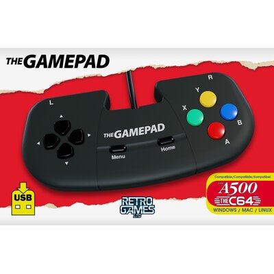 The Gamepad Retro THEC64 Mini, THEC64, THEA500 Mini