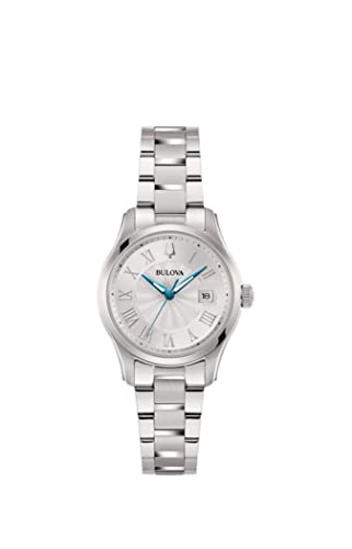 Bulova Analogowy 96M162, Srebrny