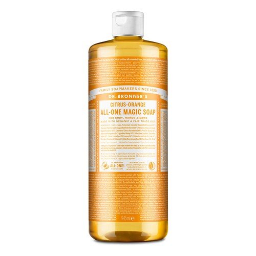 DR. BRONNER'S Mydło w Płynie 18w1 Cytrusowo-Pomarańczowe, Dr. Bronners, 945 ml