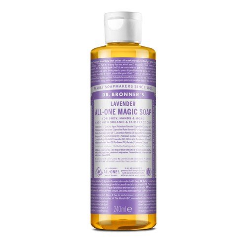 Dr. Bronner's Dr Bronners Dr Bronners Lavender uniwersalne mydło w płynie 240 ml