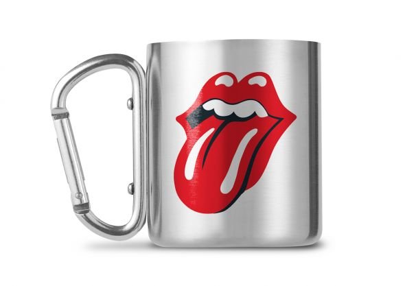 Kubek GBEYE, Rolling Stones (Tongue), srebrny, 240 ml