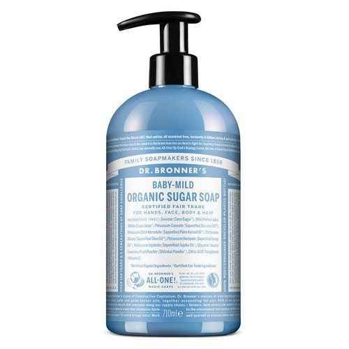 Organic DR. BRONNER'S Mydło Sugar Soap Baby Mild, Dr. Bronners, 710 ml