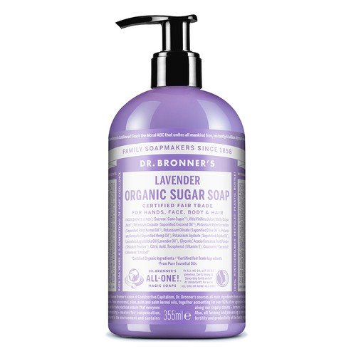Dr. Bronner's Dr Bronners Dr Bronners Lavender mydło w płynie do ciała i włosów 355 ml