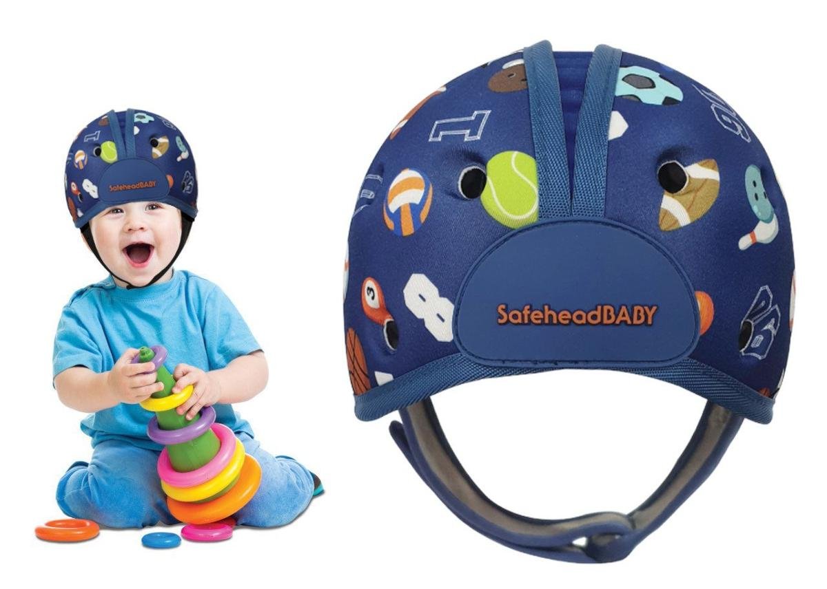 Kask ochronny do nauki chodzenia 7-24msc SAFEHEAD - sport