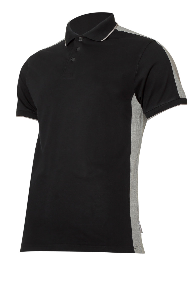 Lahti Pro Lahti Pro Koszulka męska Polo 190g/m2 Czarno-szara r S