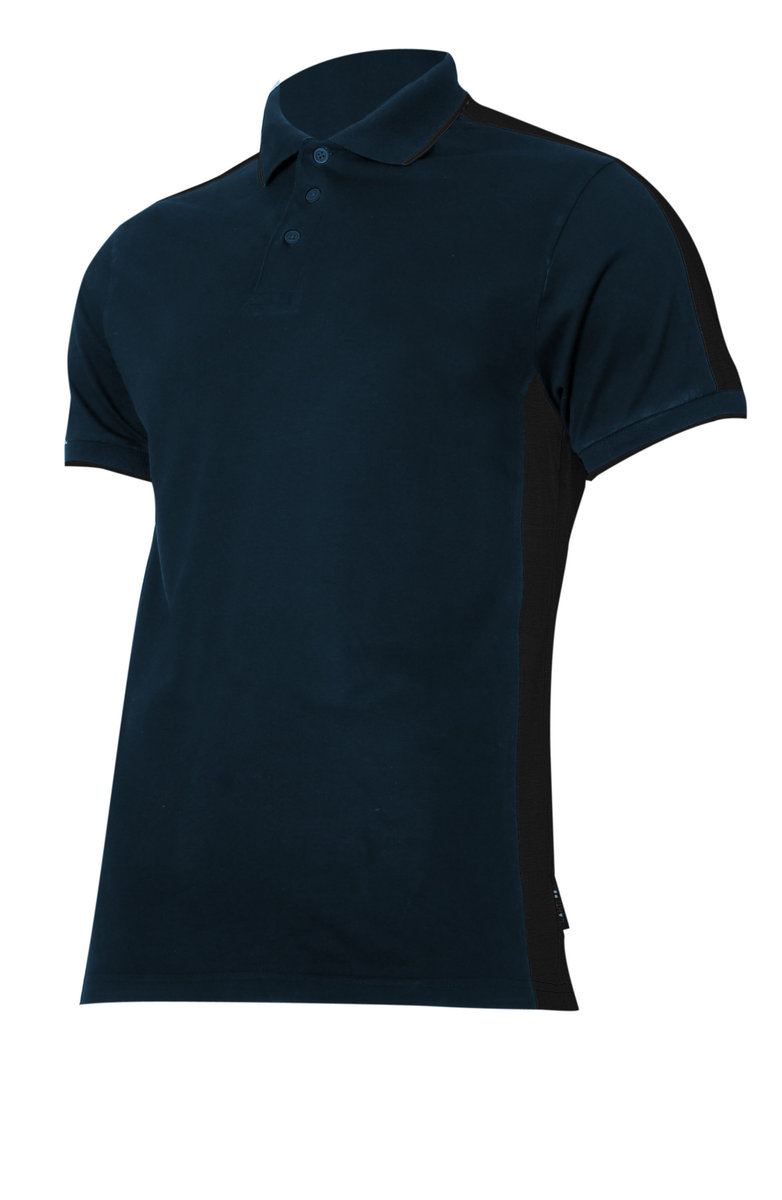 LAHTI PRO Koszulka polo 190g/m2, granatowo-czarna, 