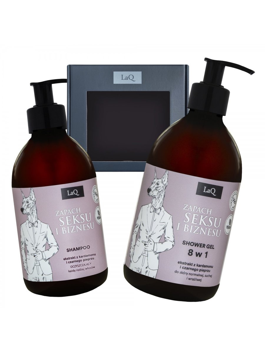 Doberman zestaw żel pod prysznic 500 ml + szampon do włosów 300 ml