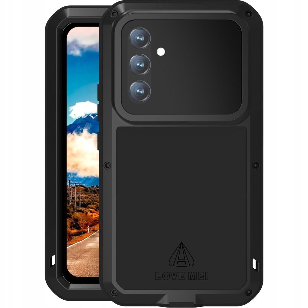 Etui pancerne + szkło LOVE MEI do Galaxy A54, case