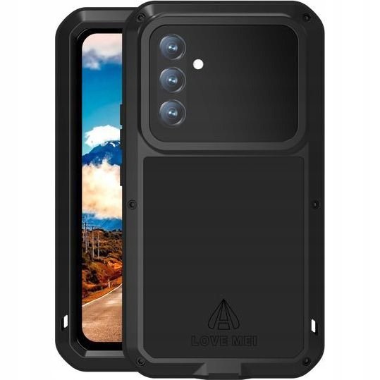 Etui Pancerne+szkło LOVE MEI do Galaxy A34 5G case