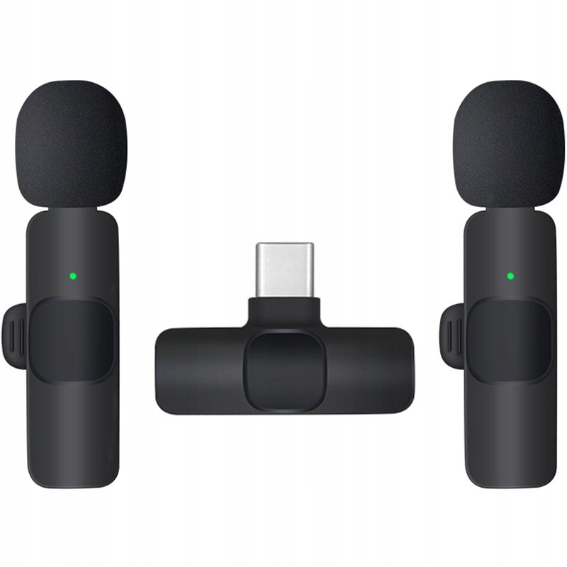 2X Mikrofon Bezprzewodowy Apexel Do Usb-C