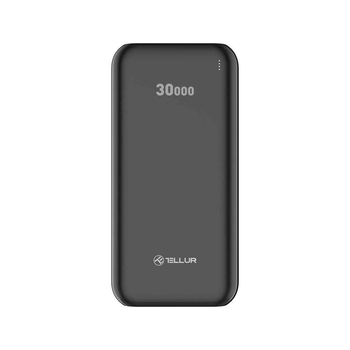 Tellur PBC303 30000mAh power bank, 2xUSB+Type-C+MicroUSB, black