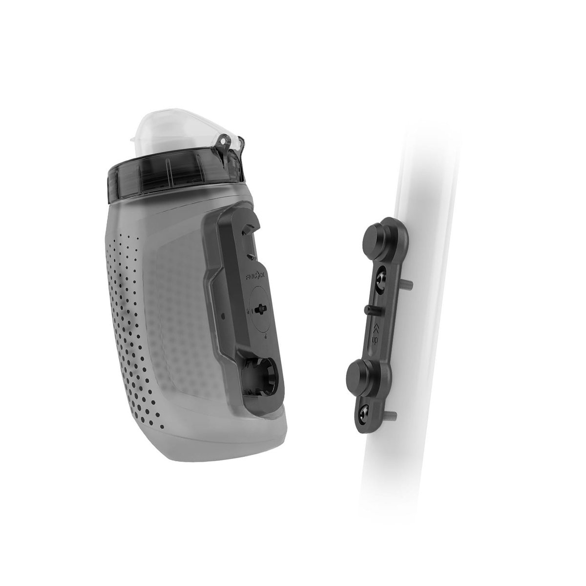 Fidlock Fidlock Twist Bottle 450 wraz z uchwytem, czarny/przezroczysty  2021 Systemy hydratacyjne 09611(TBL)