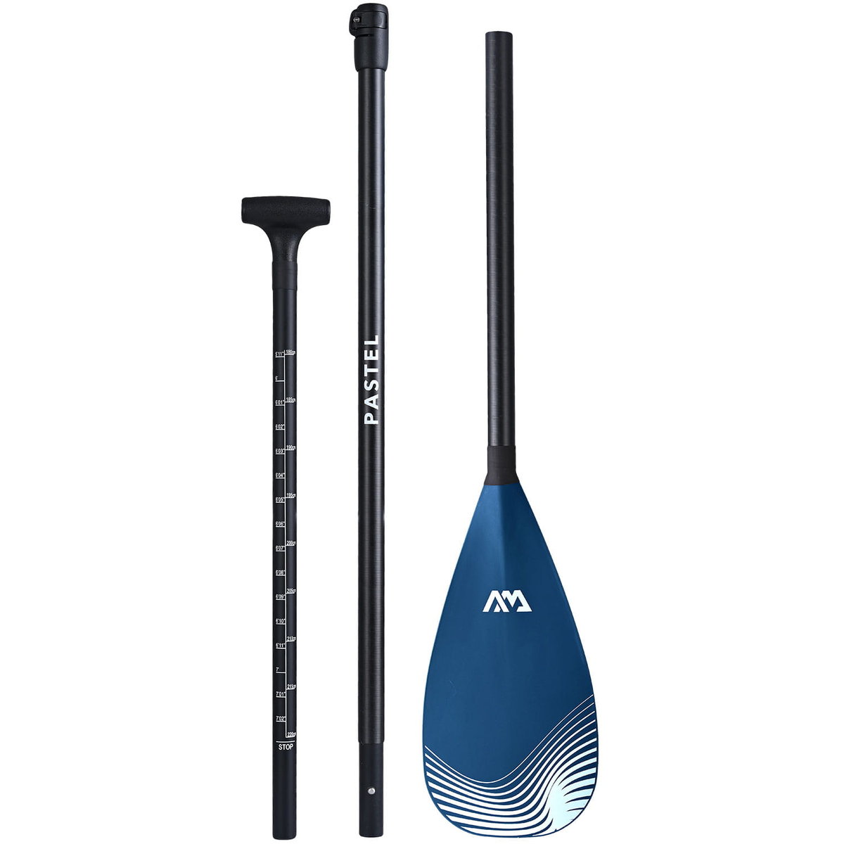 Wiosło SUP Aqua Marina Pastel Navy Hybrid Carbon