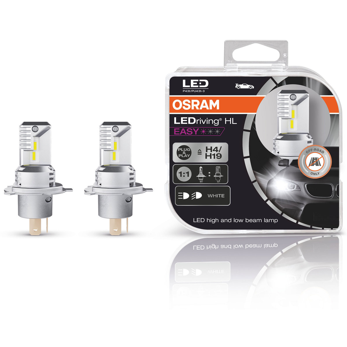 Osram LED HL Easy H4/H19
