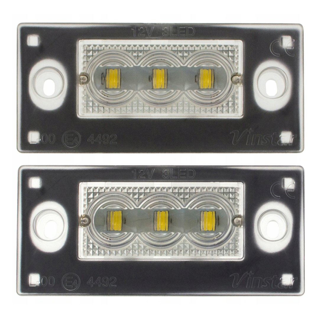 ZESTAW LAMPEK LED DO TABLICY REJESTRACYJNEJ, AUTOTUNE, DO AUDI A3 1.6, AUDI A3 1.9 TDI, AUDI A3 1.9 TDI, AUDI 1.9 TDI QUATTRO, AUDI QUATTRO