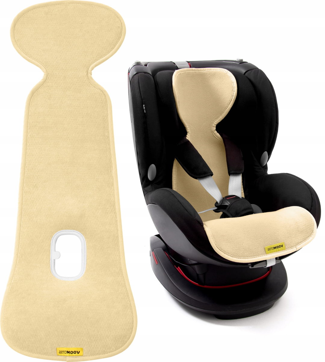 AeroSleep Wkładka Antypotowa AeroMoov Do Fotelików Gr. 1 VANILLA (9-18kg)