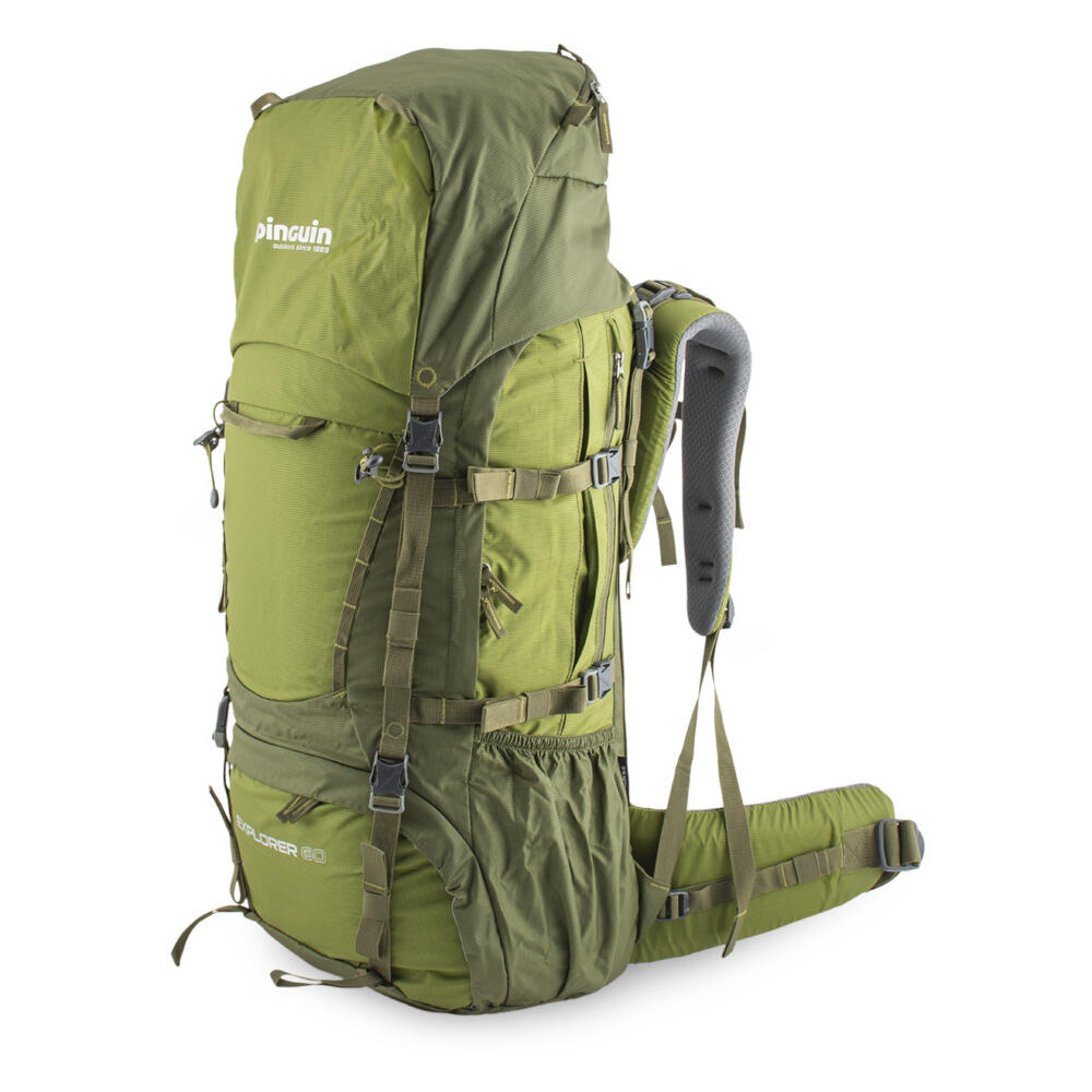 Pinguin Plecak turystyczny Explorer 60 Nylon khaki Explorer 60 Nylon
