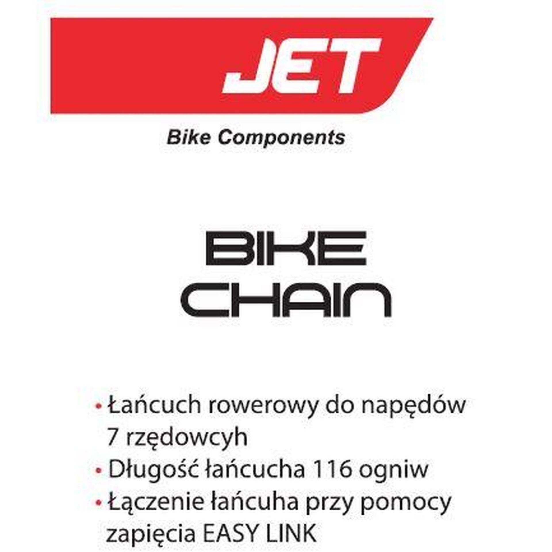 Łańcuch JET P7003 7 rz.1/2x3/32 