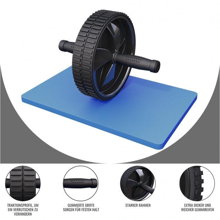 Gorilla Sports Koło do ćwiczeń AB-wheel 100487-00019-0001 (10000487)