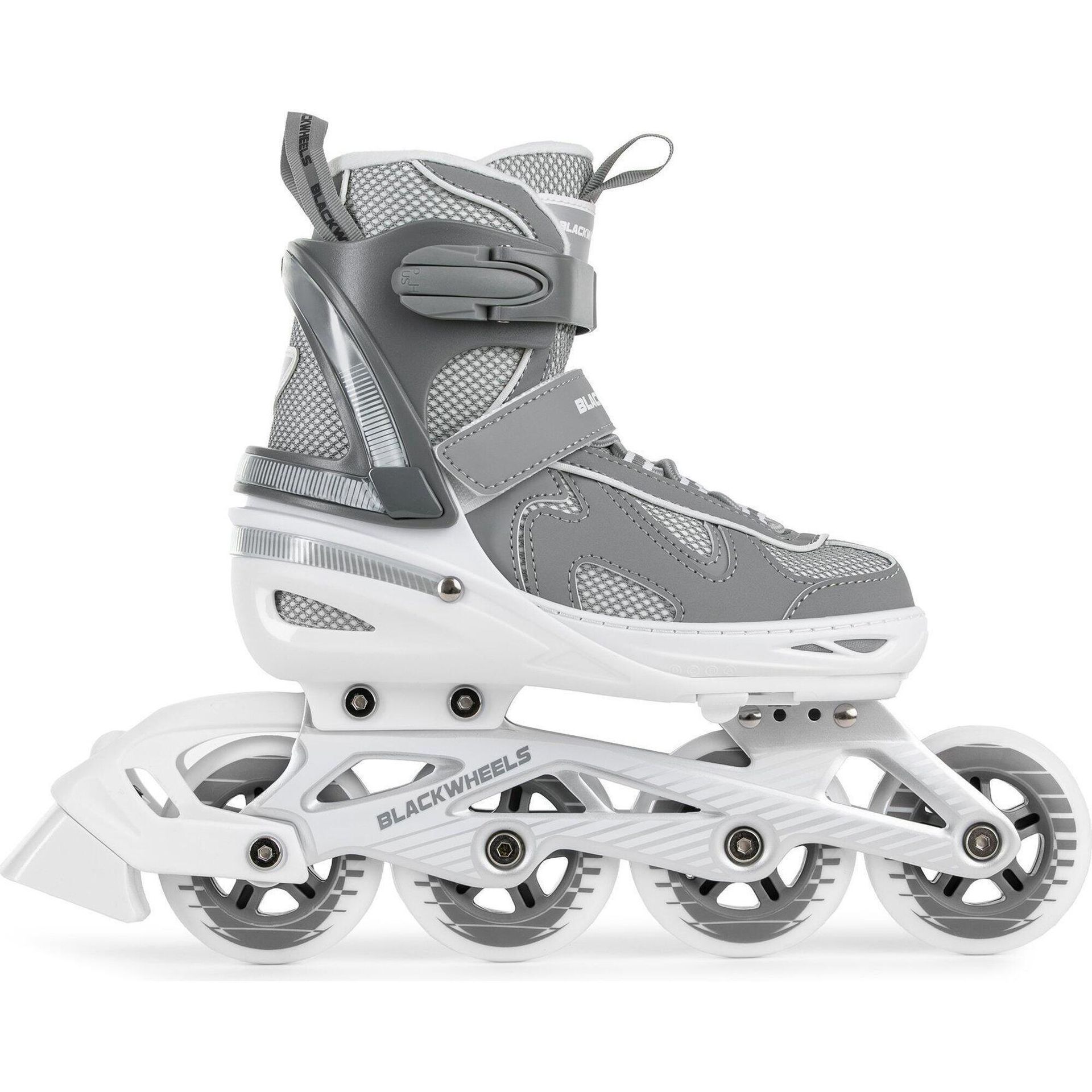 Blackwheels Flex Pro rekreacyjne regulowane szare r. 35-38