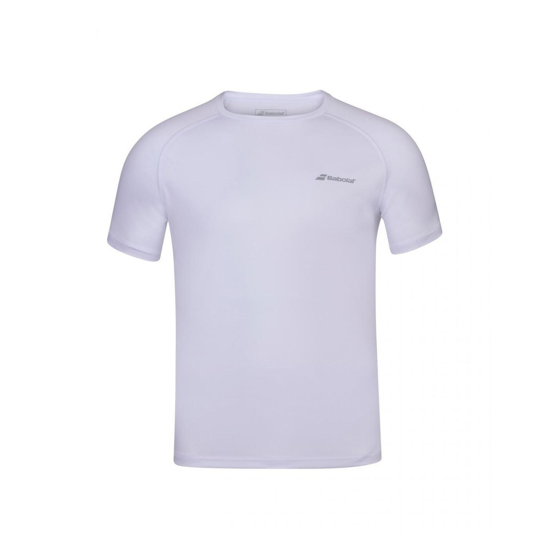 Koszulka chłopięca Babolat Play Crew Neck Tee white 152