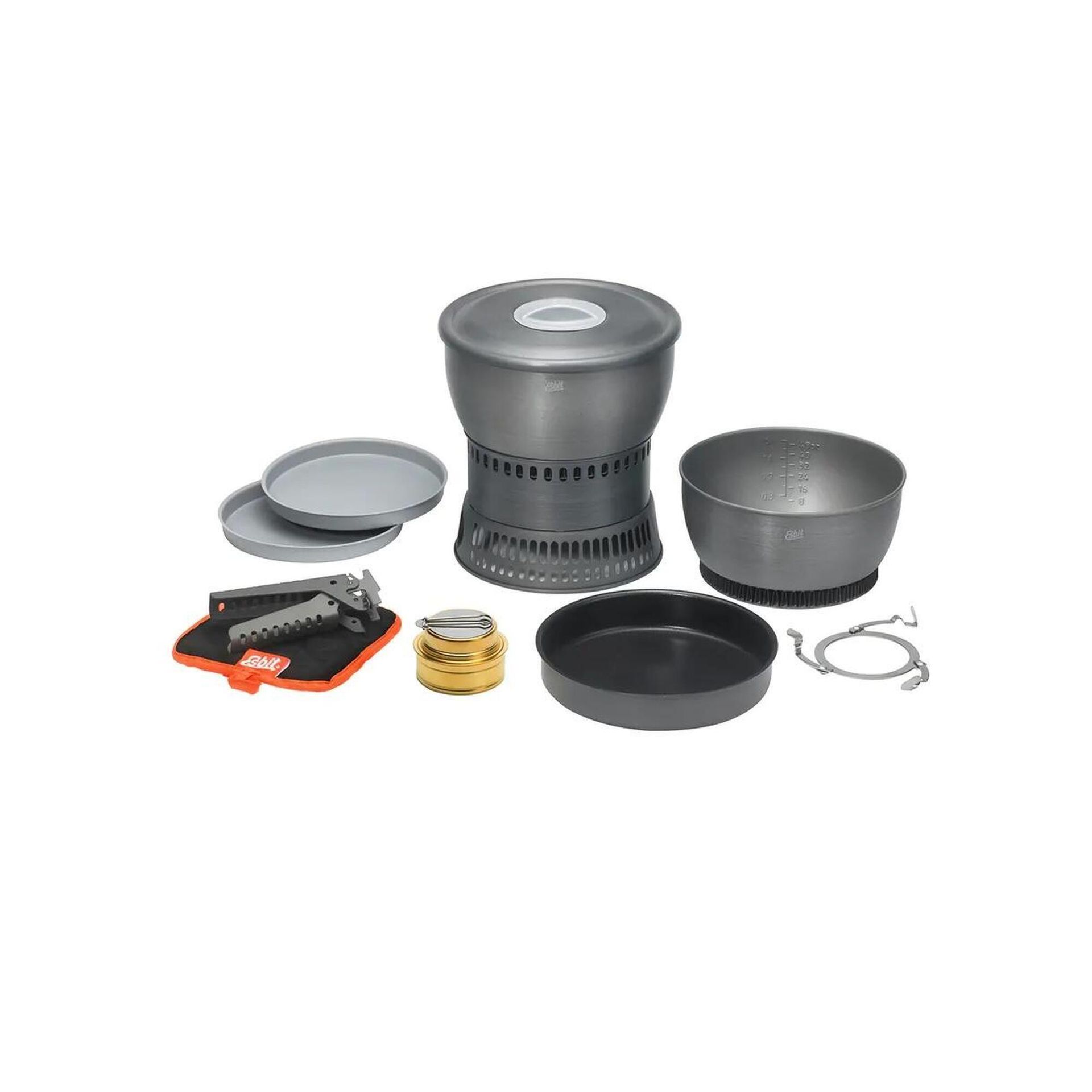 Esbit Zestaw naczyń turystycznych Alcohol Cookset 4260149870797