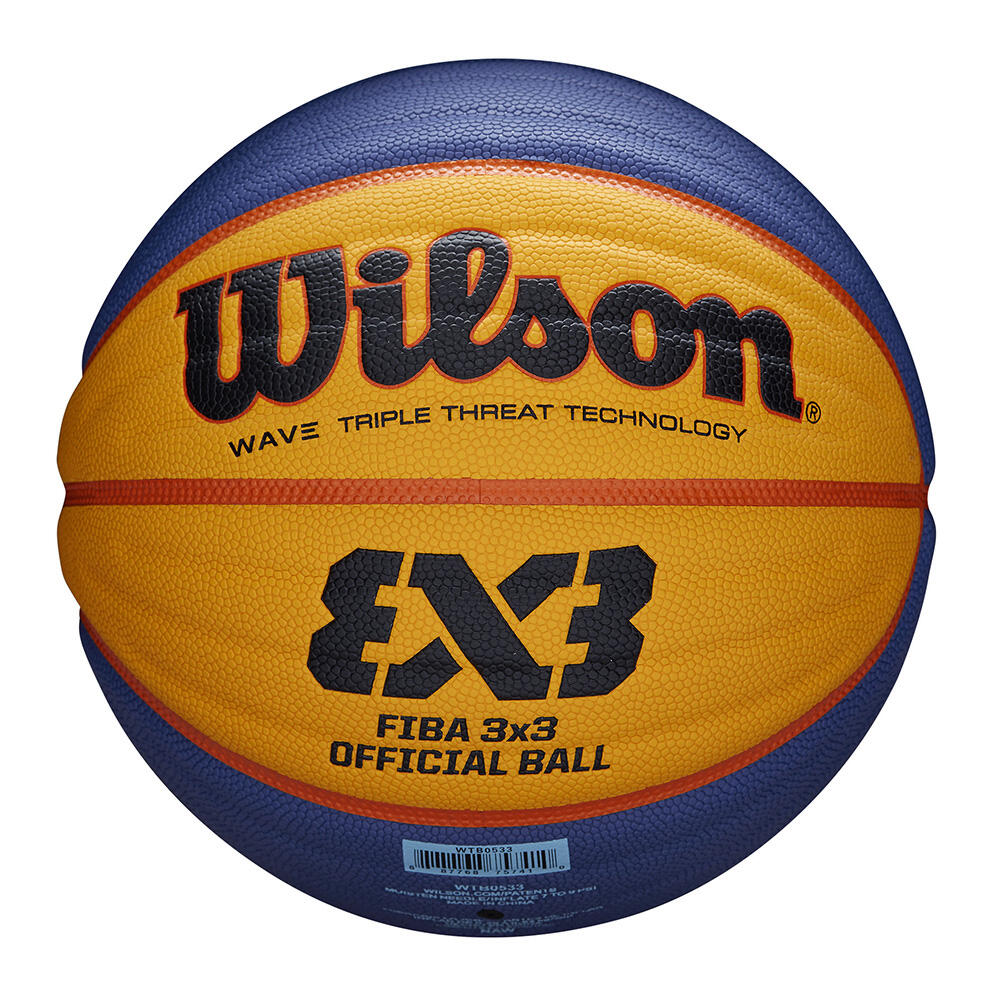 Wilson Fiba 3X3 Game Piłka Do Koszykówki, Pomarańczowa (WTB0533XB)
