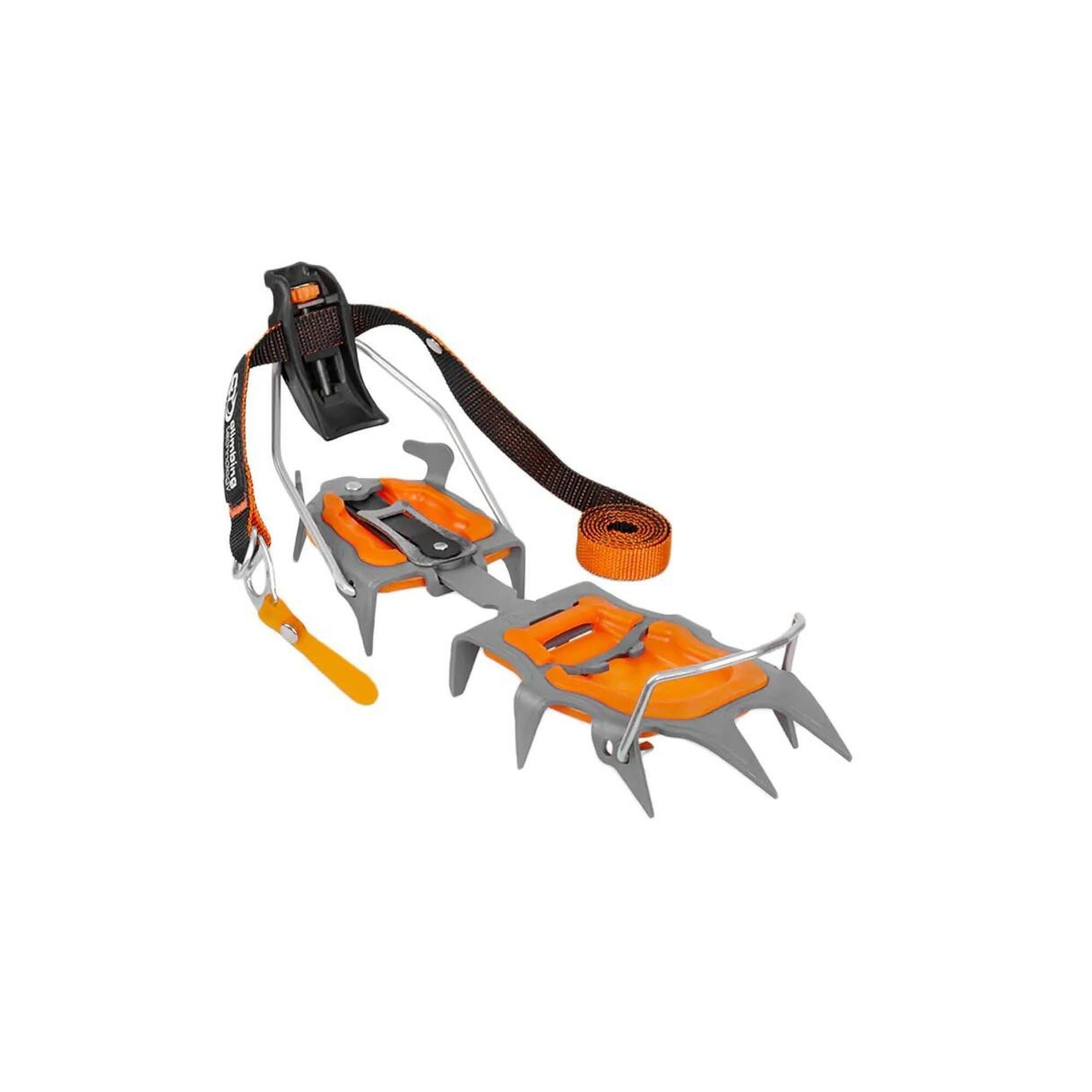 Climbing Technology Nuptse EVO Automatic 3i852dvebictstd Harszle, szary/pomarańczowy, rozmiar uniwersalny 3I852DVEBICTSTD