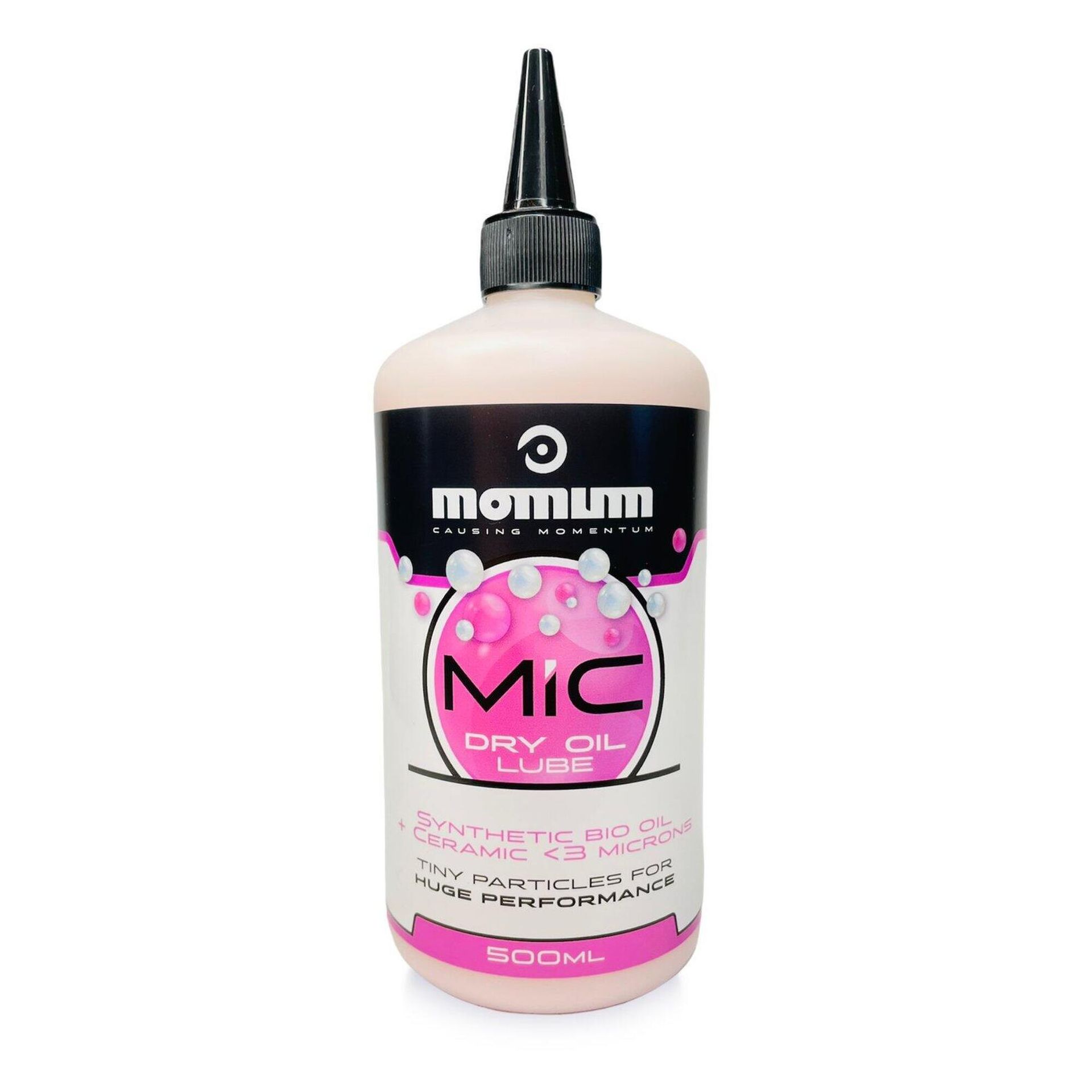 Ceramiczny olej do łańcucha rowerowego Momum Mic Dry Oil Lube 500ml