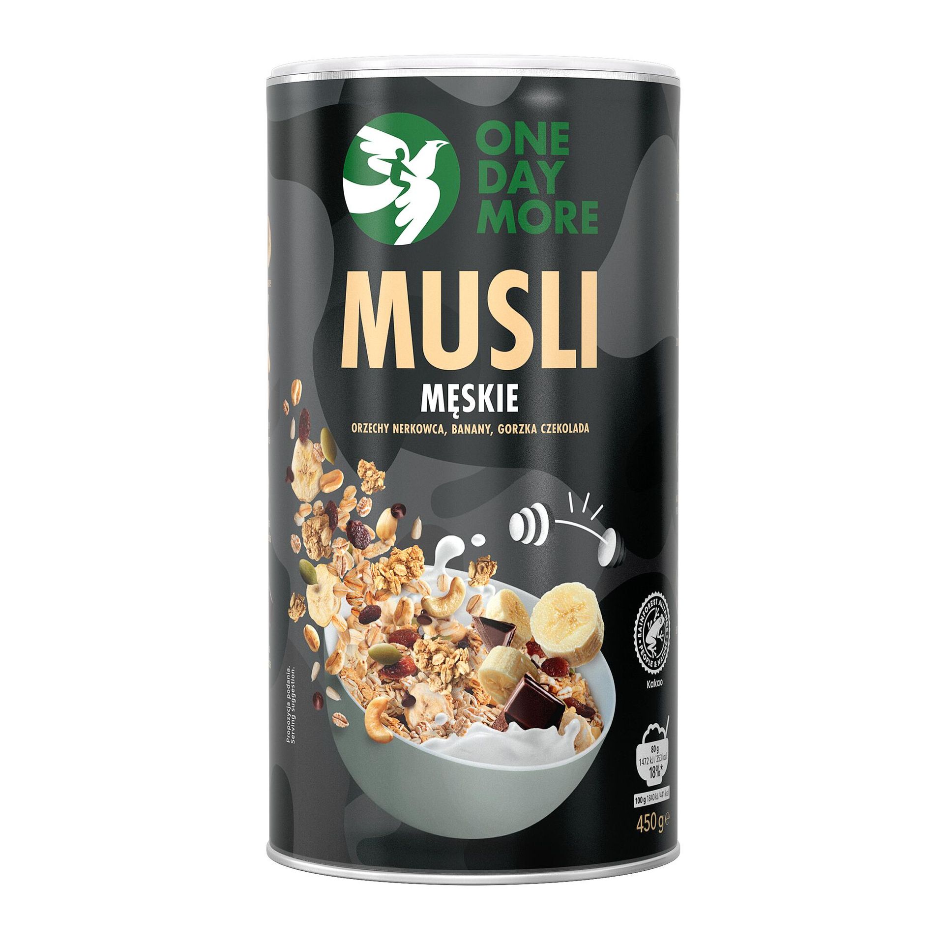 OneDayMore Musli męskie 450g